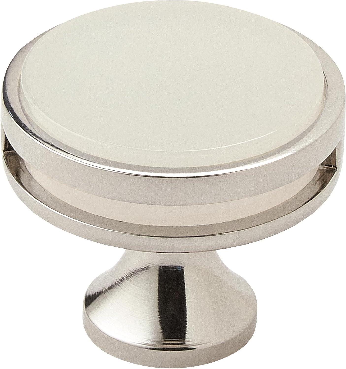 Amerock Oberon Cabinet or Furniture Knob with Acrylic Insert