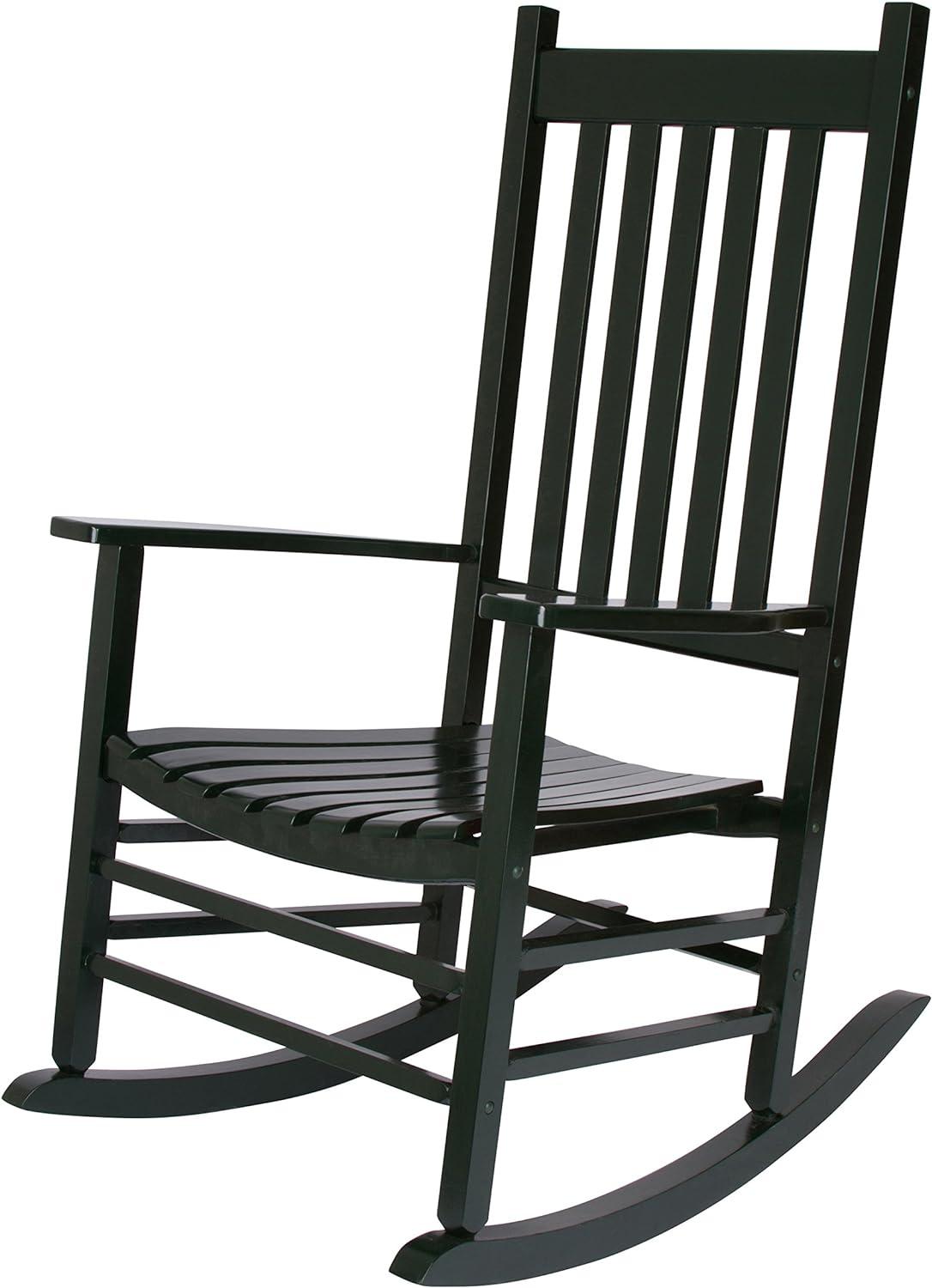 Vermont Dark Green Polyurethane Coated Porch Rocker Chair