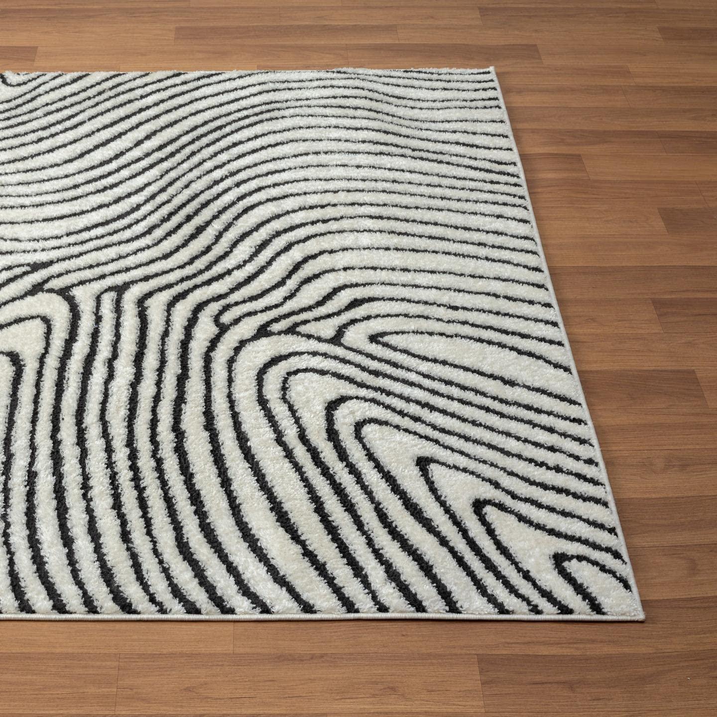 Luxe Weavers Floral Palm Leaf Cream 5x7 Area Rug