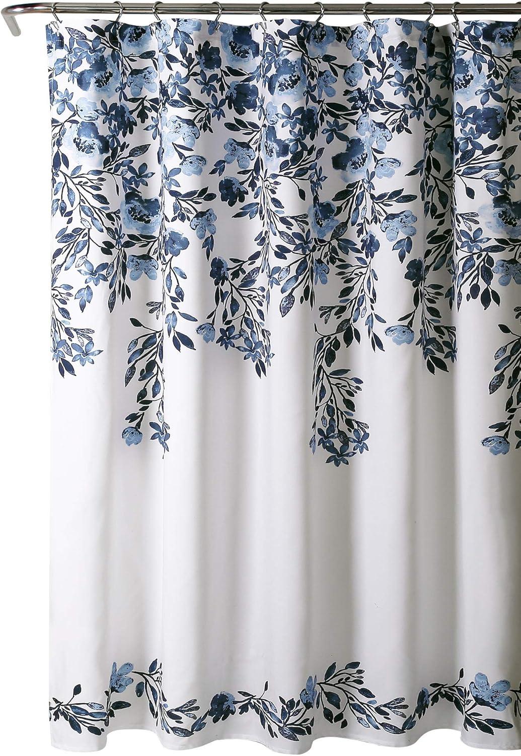 Lush Decor Tanisha Floral Shower Curtain