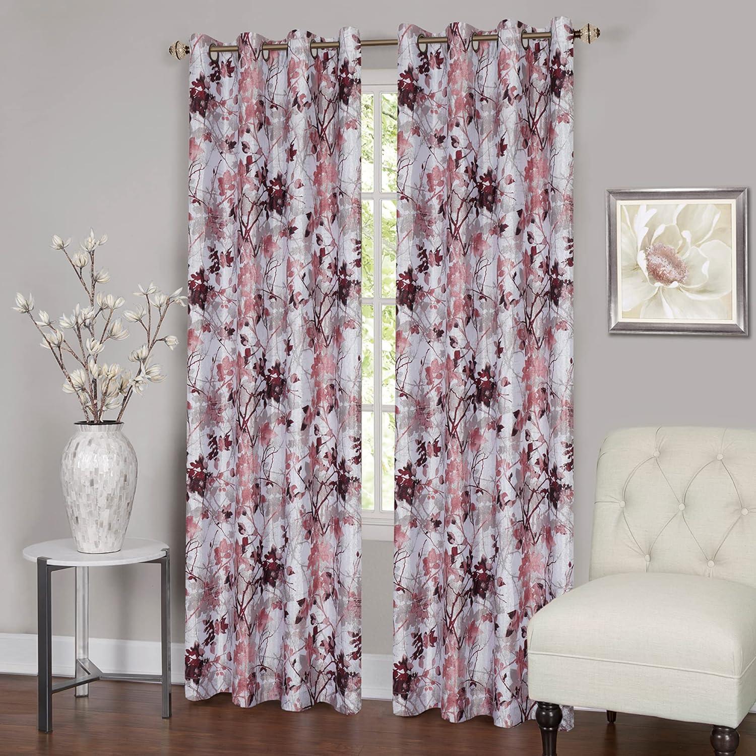 Achim Tranquil - Lined Grommet Window Curtain Panel, 50.00" x 84.00"