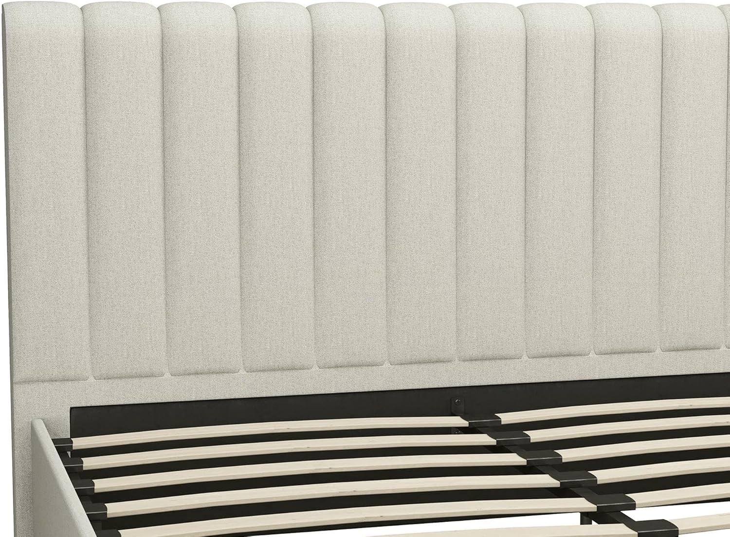 Brittany Tufted Upholstered Platform Bed