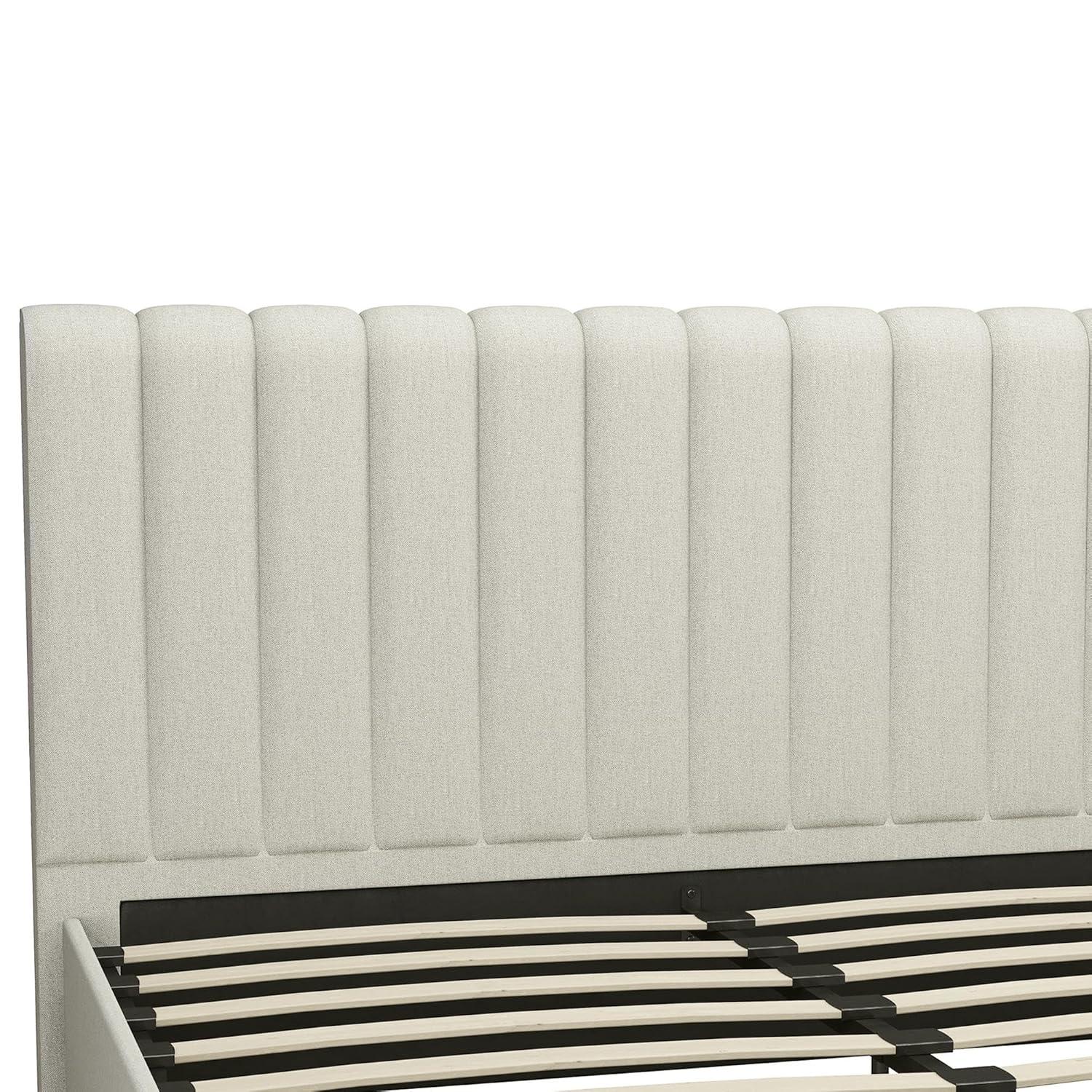 Brittany Tufted Upholstered Platform Bed