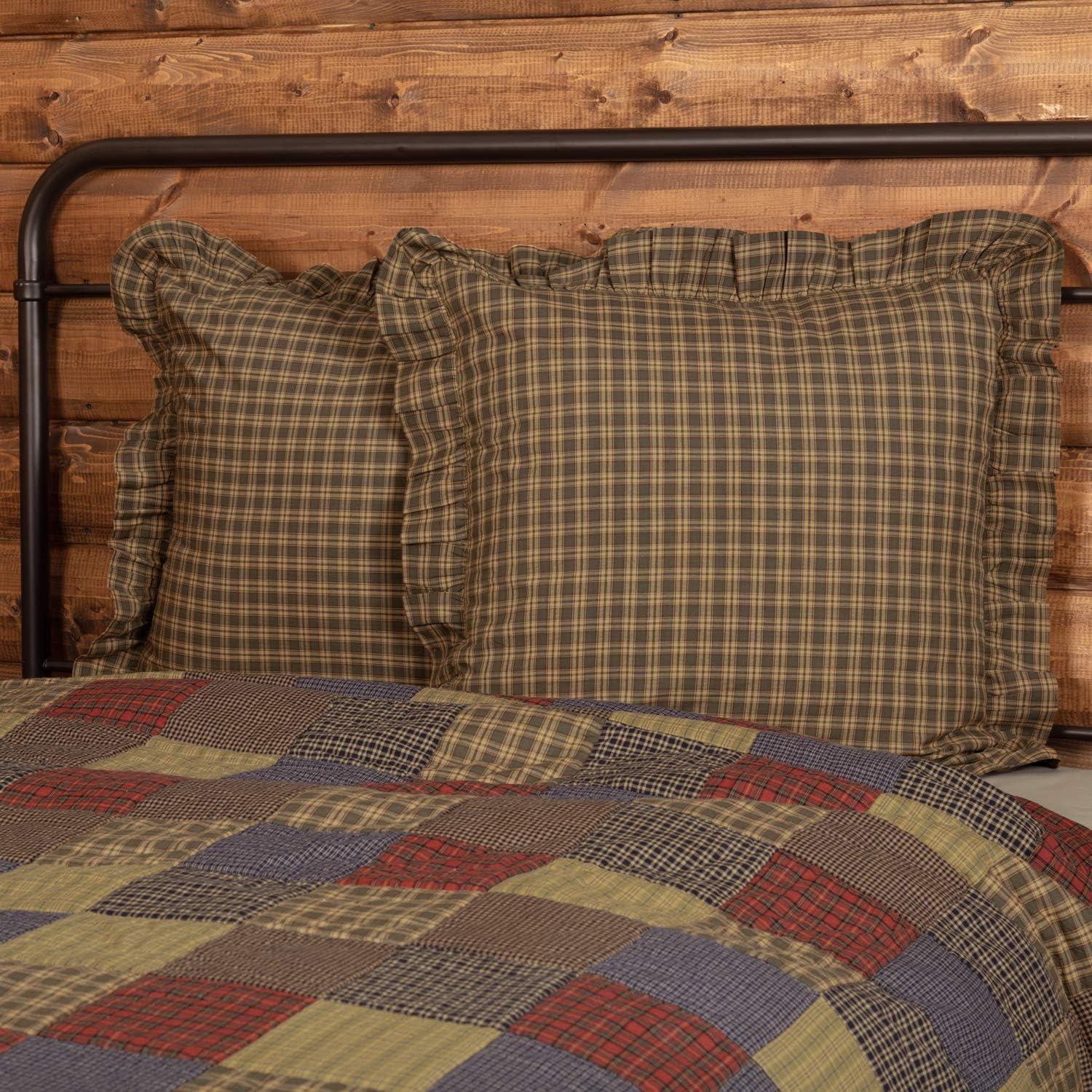 VHC Brands Cedar Ridge 100% Cotton Pillow Sham