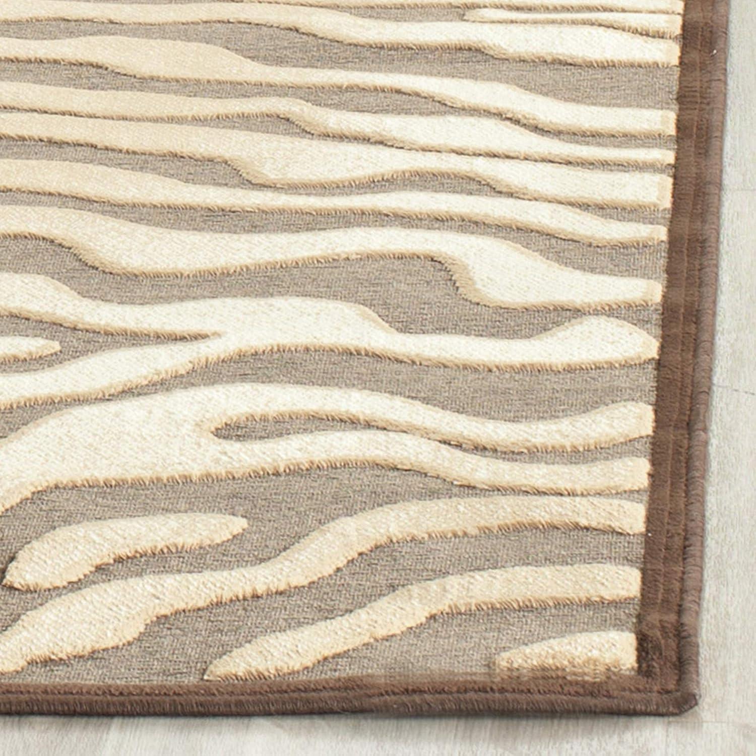 Paradise PAR83 Power Loomed Accent Rug - Creme - 2'7"x4' - Safavieh.