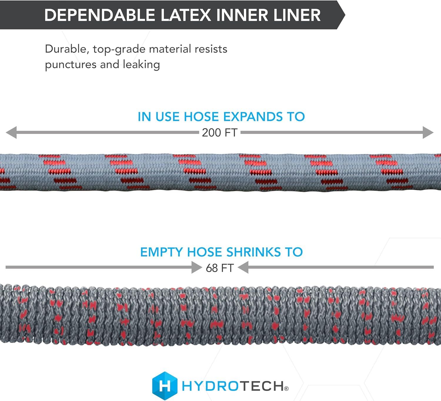 HydroTech 5/8" x 200 ft Expandable Garden Hose