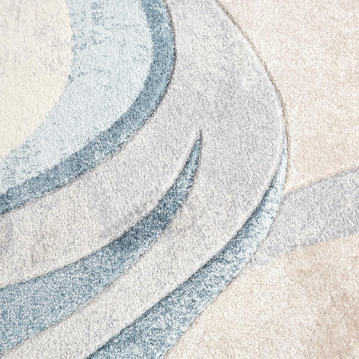 Home Dynamix Slade Contemporary Abstract Area Rug, Blue/Grey, 7'10"x10'6"