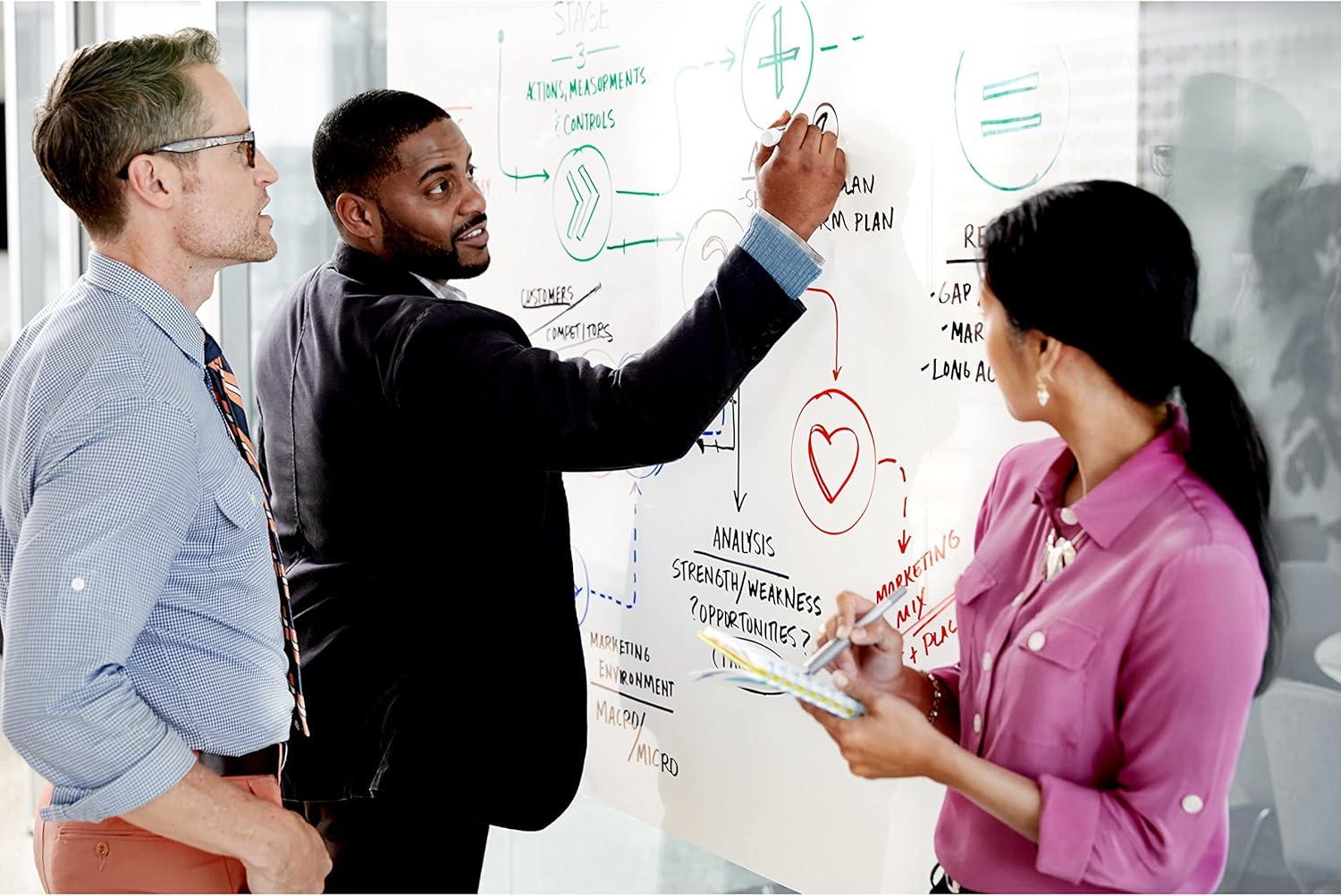 Post-it® Wall Dry Erase Small - 2' - 4' Whiteboard