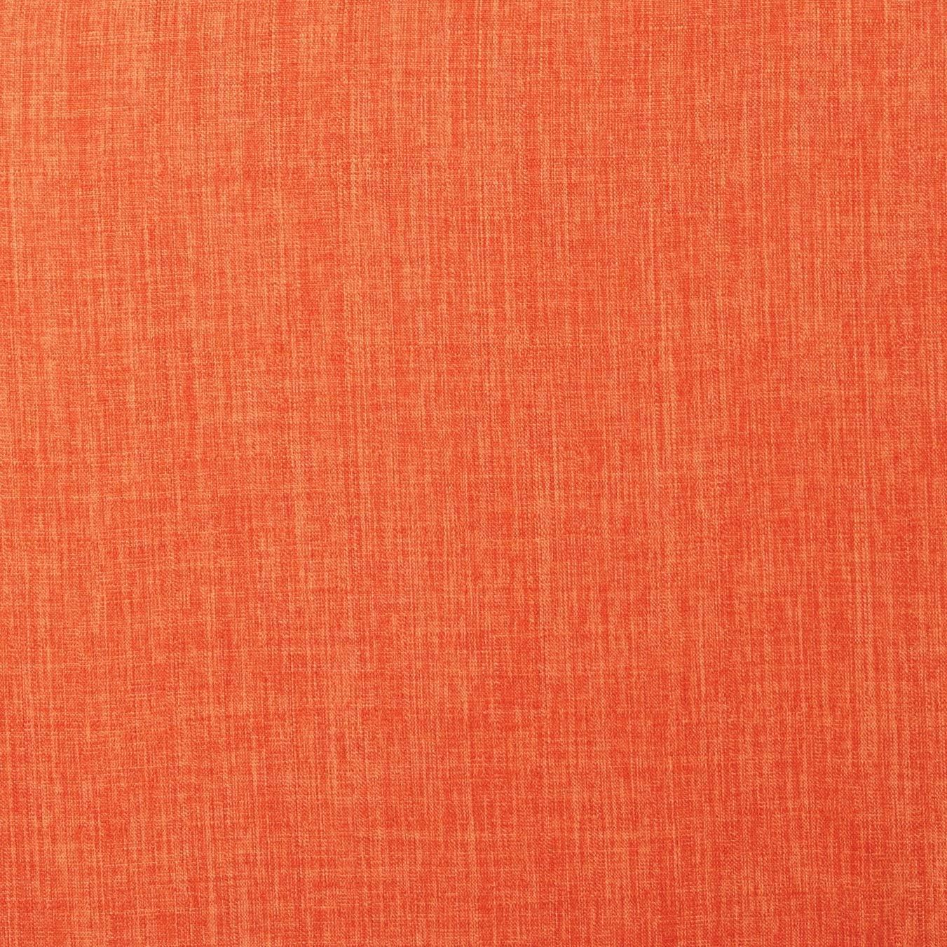 Rockford Storage Ottoman in Tangerine Orange Fabric