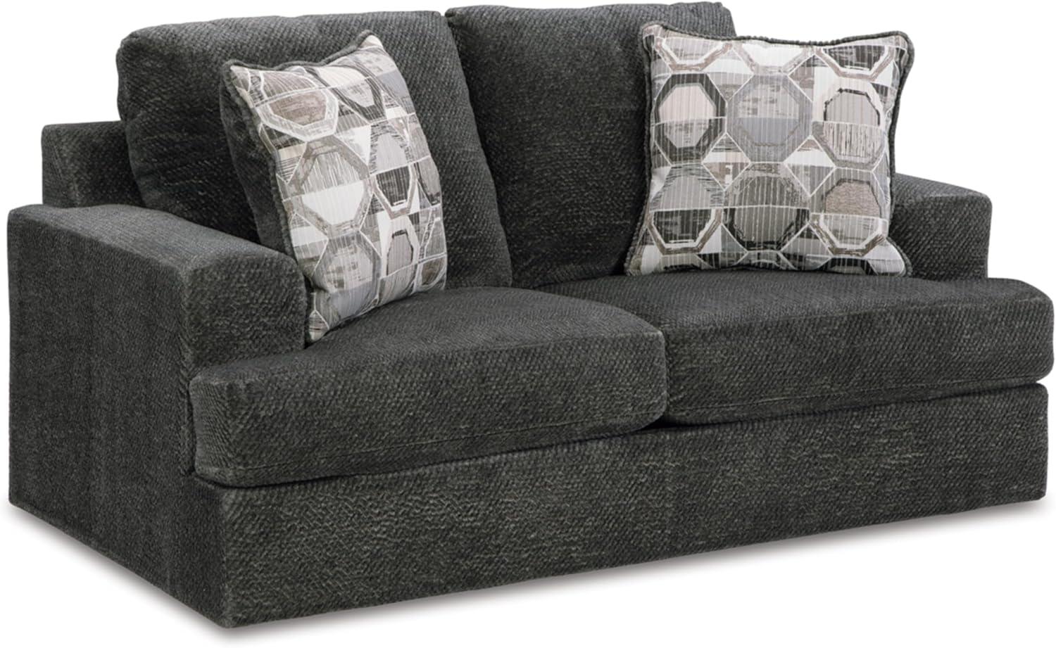 Ashley Furniture Karinne Smoke Loveseat