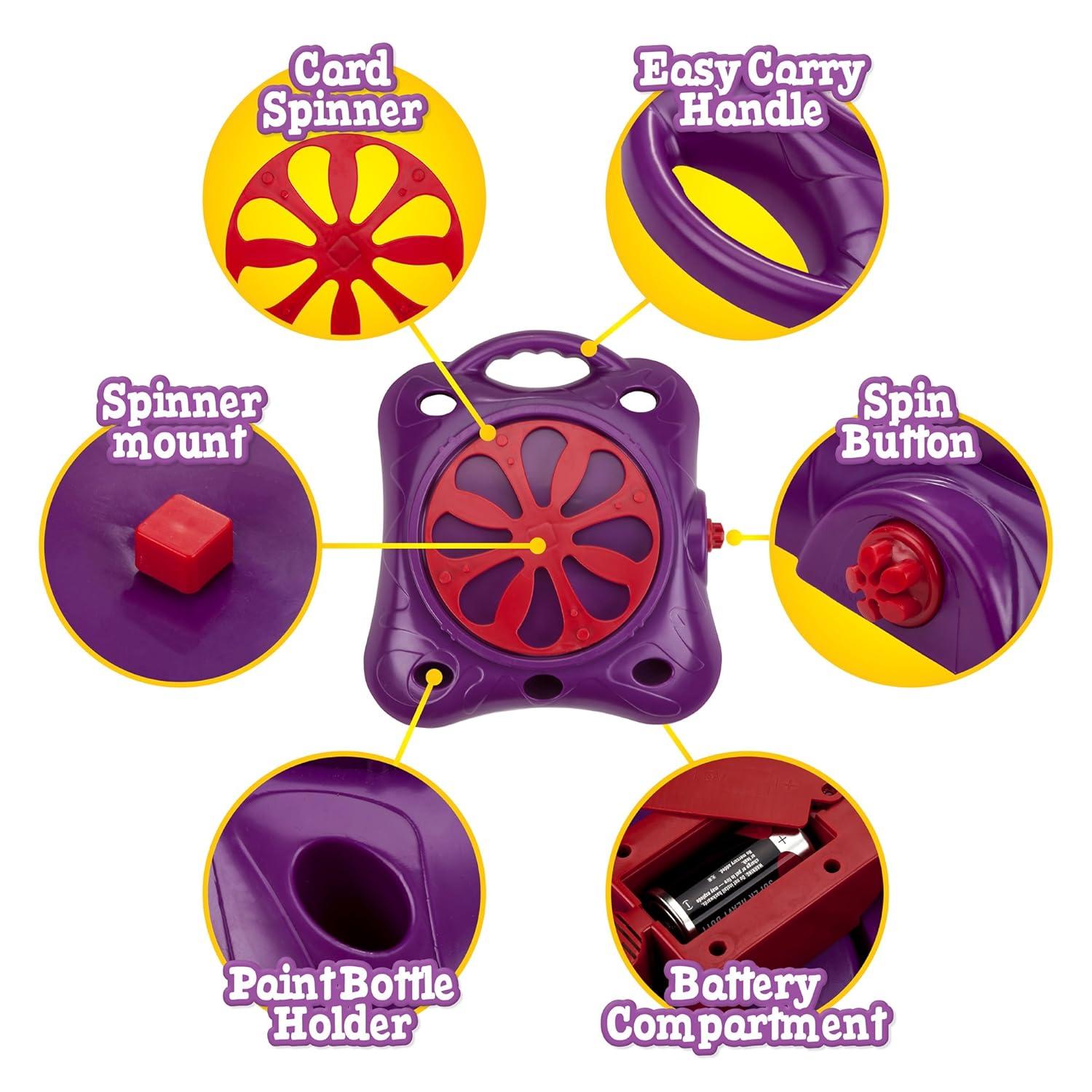 Creative Kids Spin & Paint Art Kit | Kids & Adults, 6+