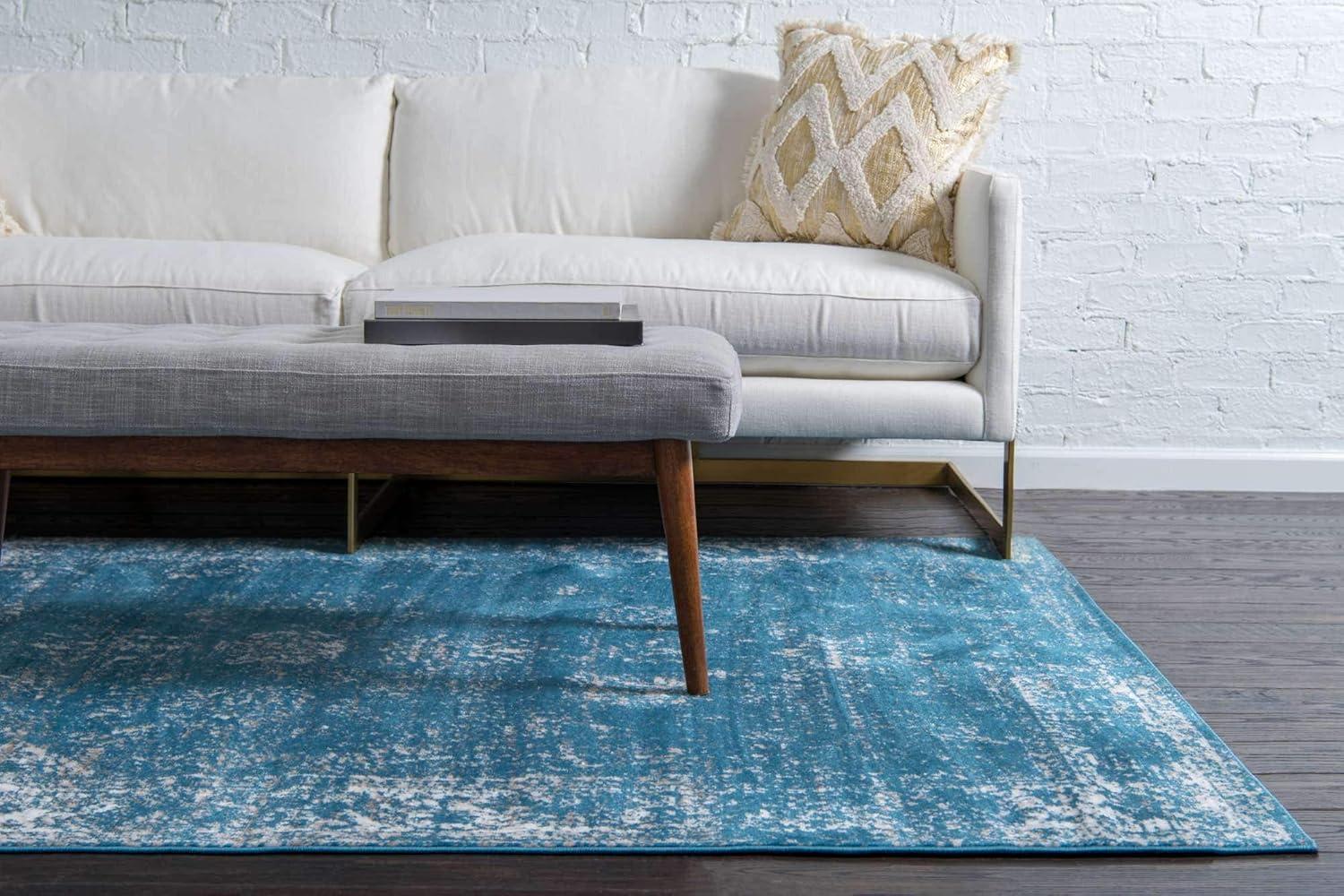 Unique Loom 8' 0 x 10' 0 Sofia Casino Orange Area Rug