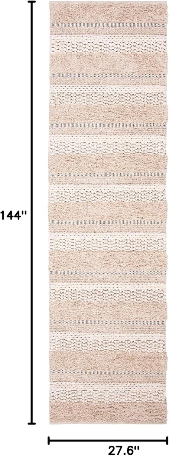 Natura NAT651 Hand Woven Runner Rug - Ivory - 2'3"x12' - Safavieh.