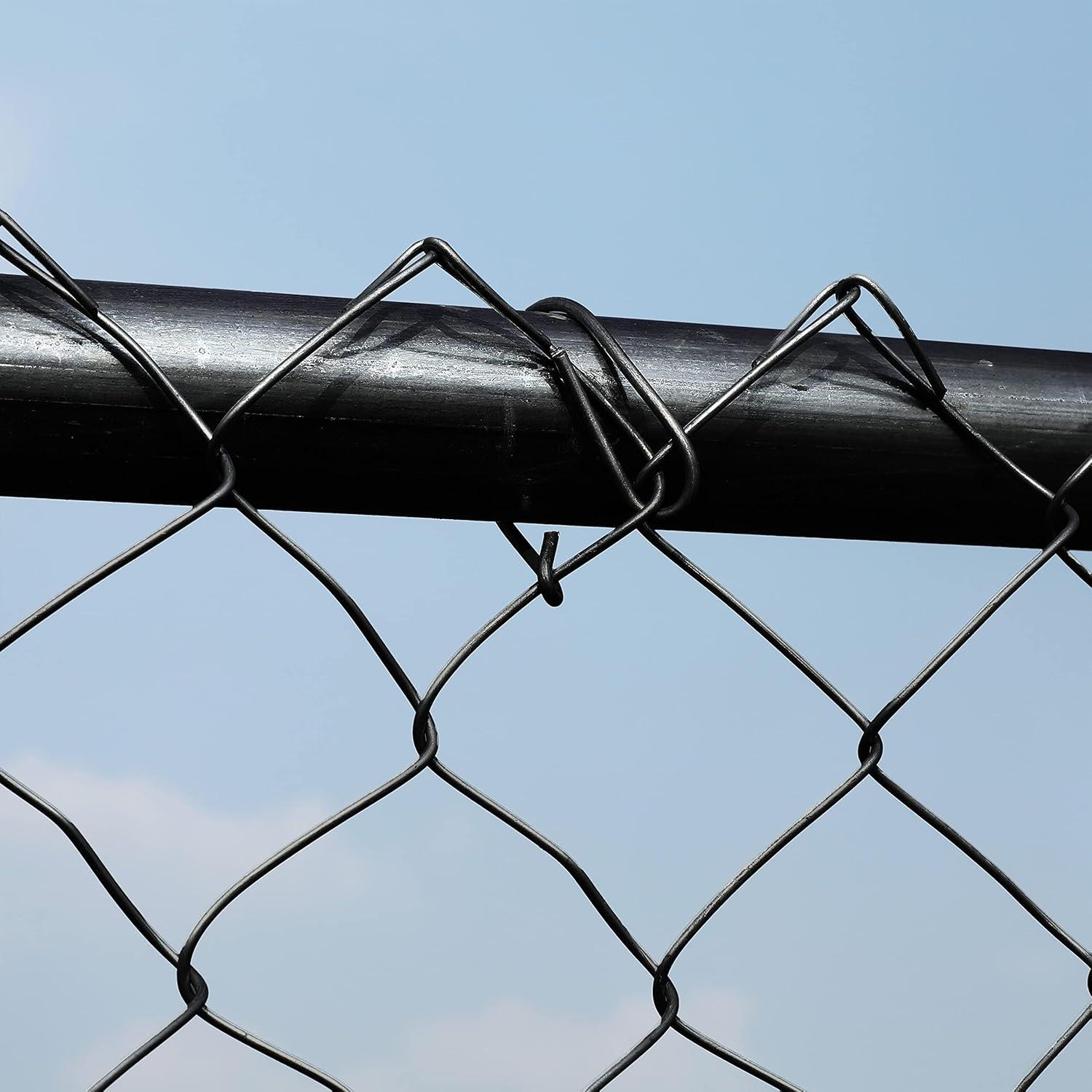ALEKO Galvanized Steel Chain Link Fence - Complete Kit