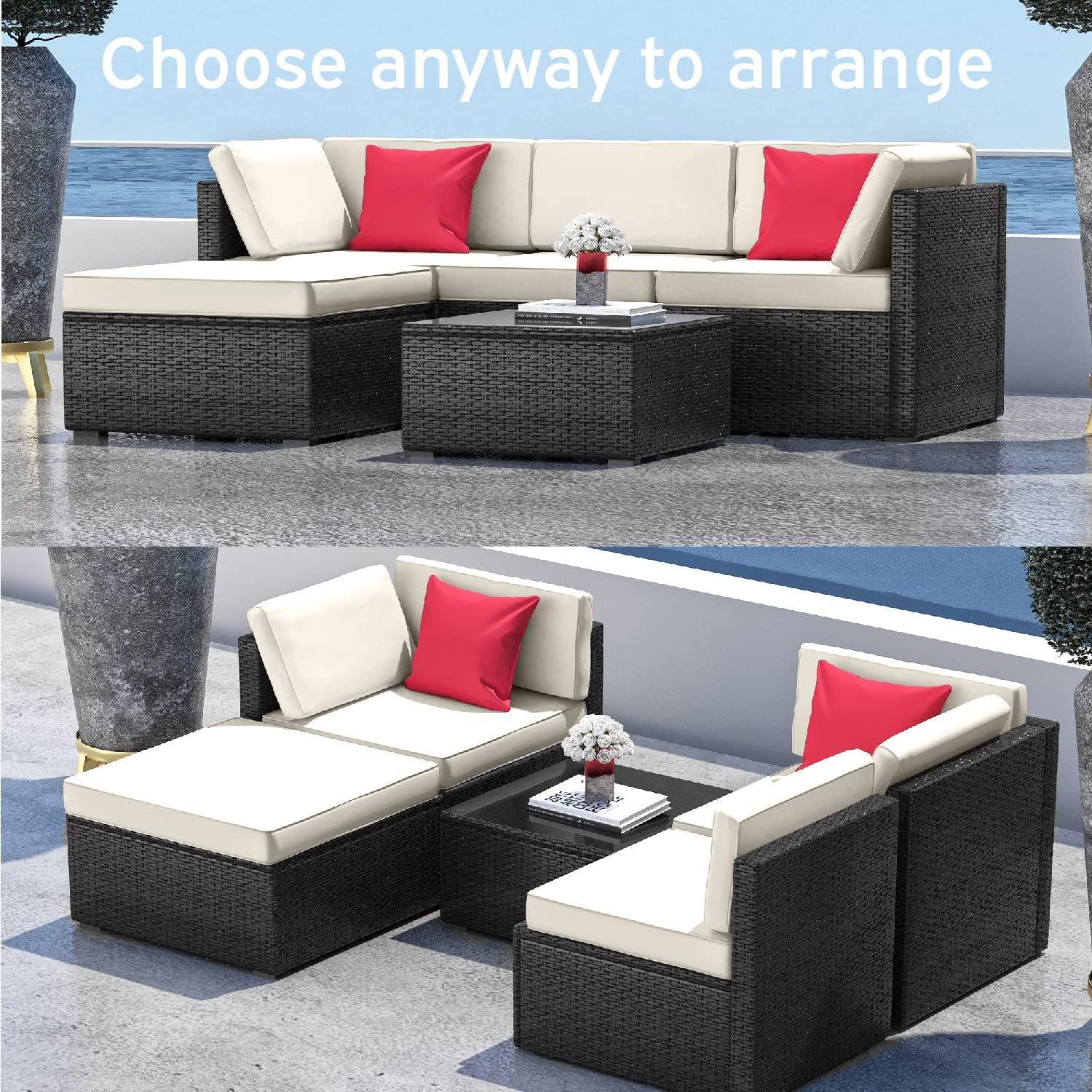 Slunce 4 - Person Outdoor Seating Group with Cushions