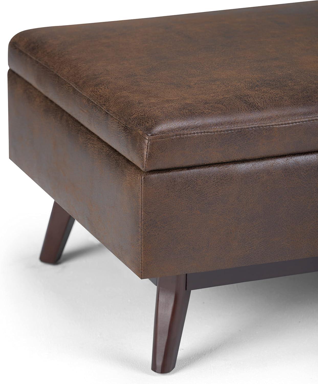 Owen Faux Leather Ottoman