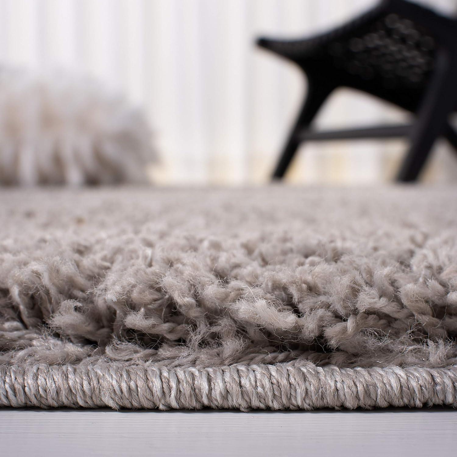 Venus Shag VNS520 Power Loomed Area Rug - Taupe - 8'9"x11'9" - Safavieh.