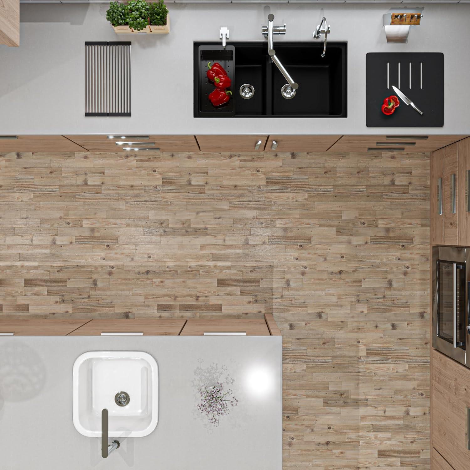 34'' L Double Bowl Granite Kitchen Sink
