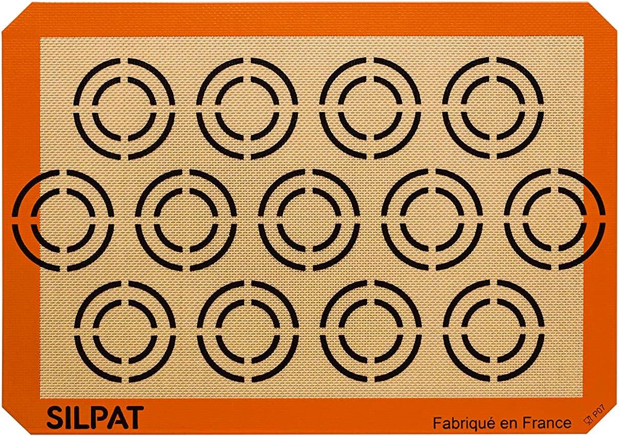 Silpat Perfect Cookie Non-Stick Silicone Baking Mat, 11-5/8" x 16-1/2"