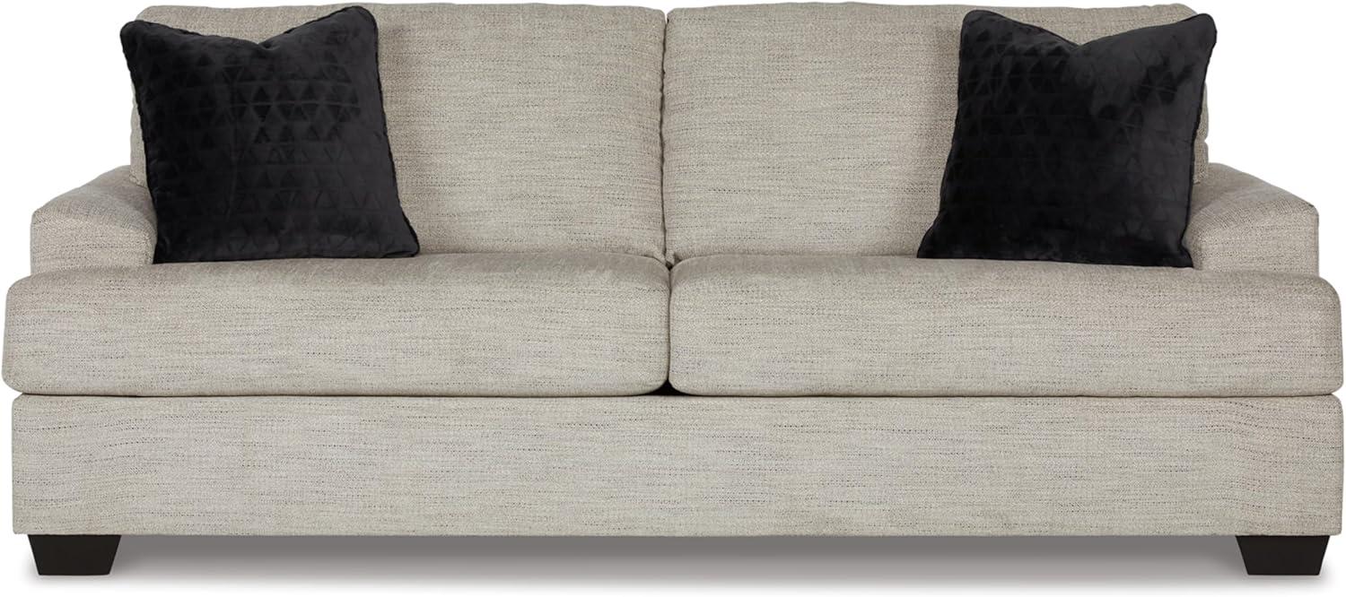 Maggie 96" Square Arm Sofa with Reversible Cushions