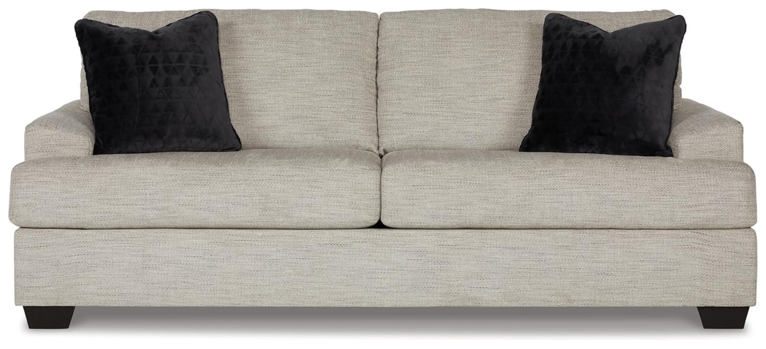 Maggie 96" Square Arm Sofa with Reversible Cushions