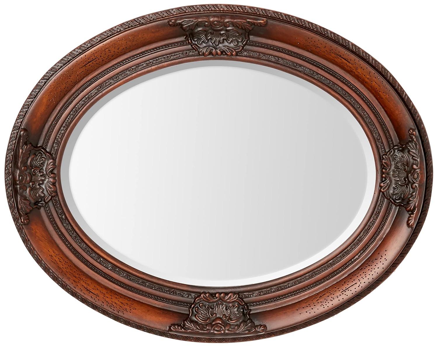 Renwil Cherry Chelseas Mirror in Cherry Wood