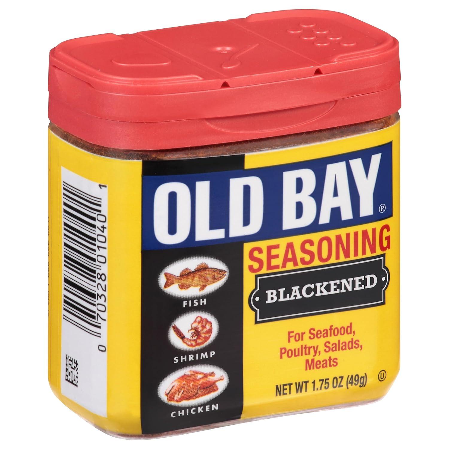 OLD BAY Kosher Blackened Seasoning, 1.75 oz Can