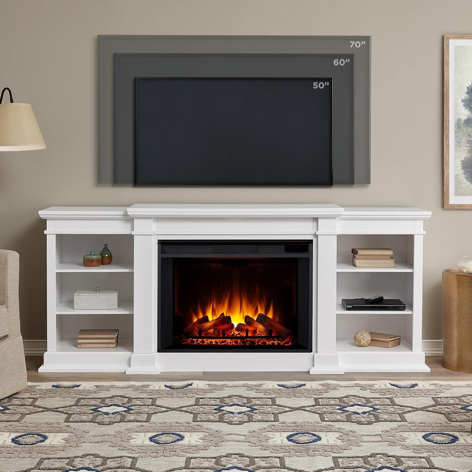 Eliot Grand 81'' TV Stand with Electric Fireplace