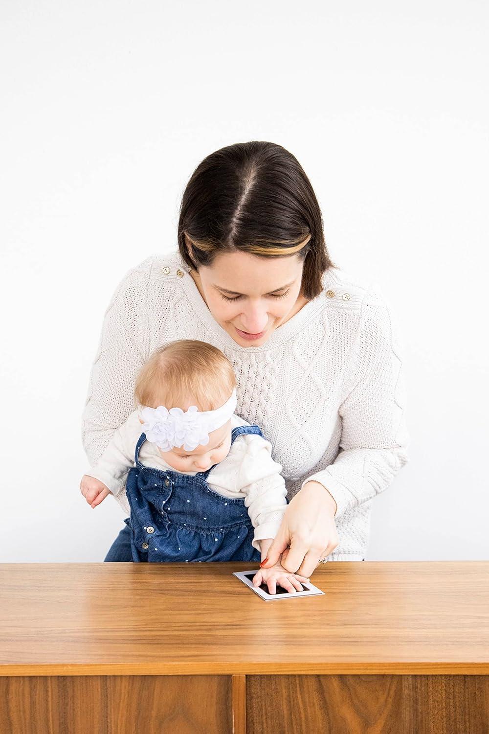 Black Clean-Touch Baby Handprint and Footprint Kit