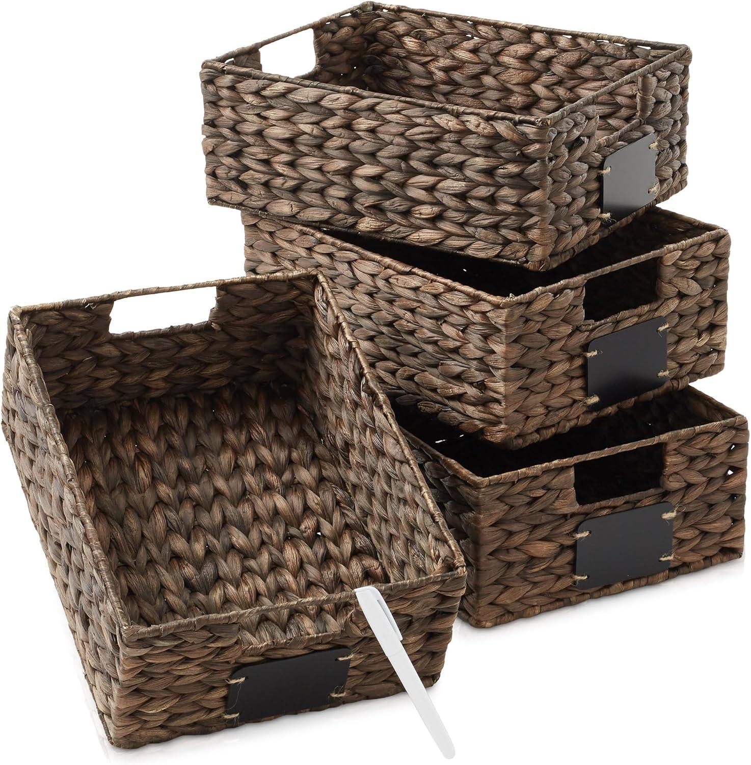 Casafield Natural Fiber Basket (Set of 4)