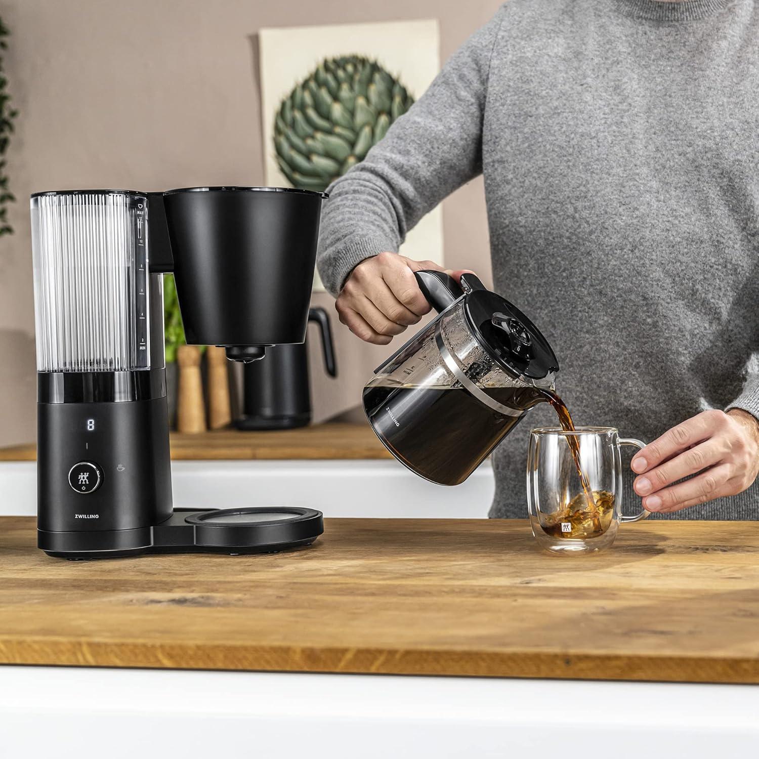ZWILLING ® Enfinigy Matte Black Glass 12-Cup Coffee Maker