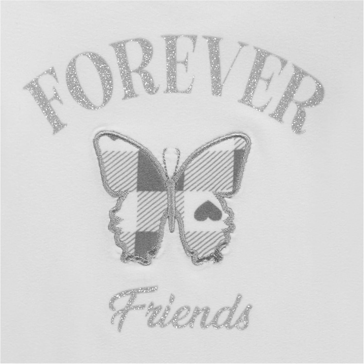 Girls 4-Pack Blue and White Cotton Wardrobe Set