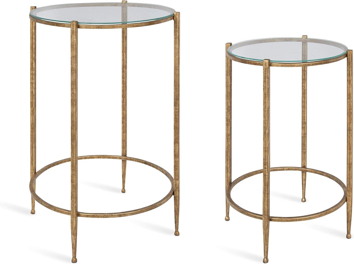 Kate and Laurel Solange Two-Piece Nesting Tables