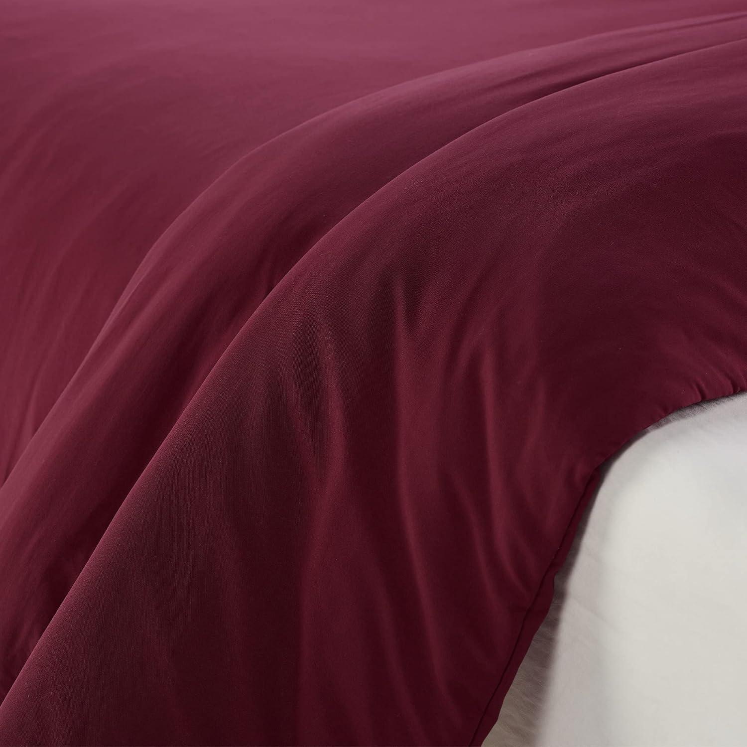 Serta Serta Simply Clean Antimicrobial 3 Piece Duvet Cover Set