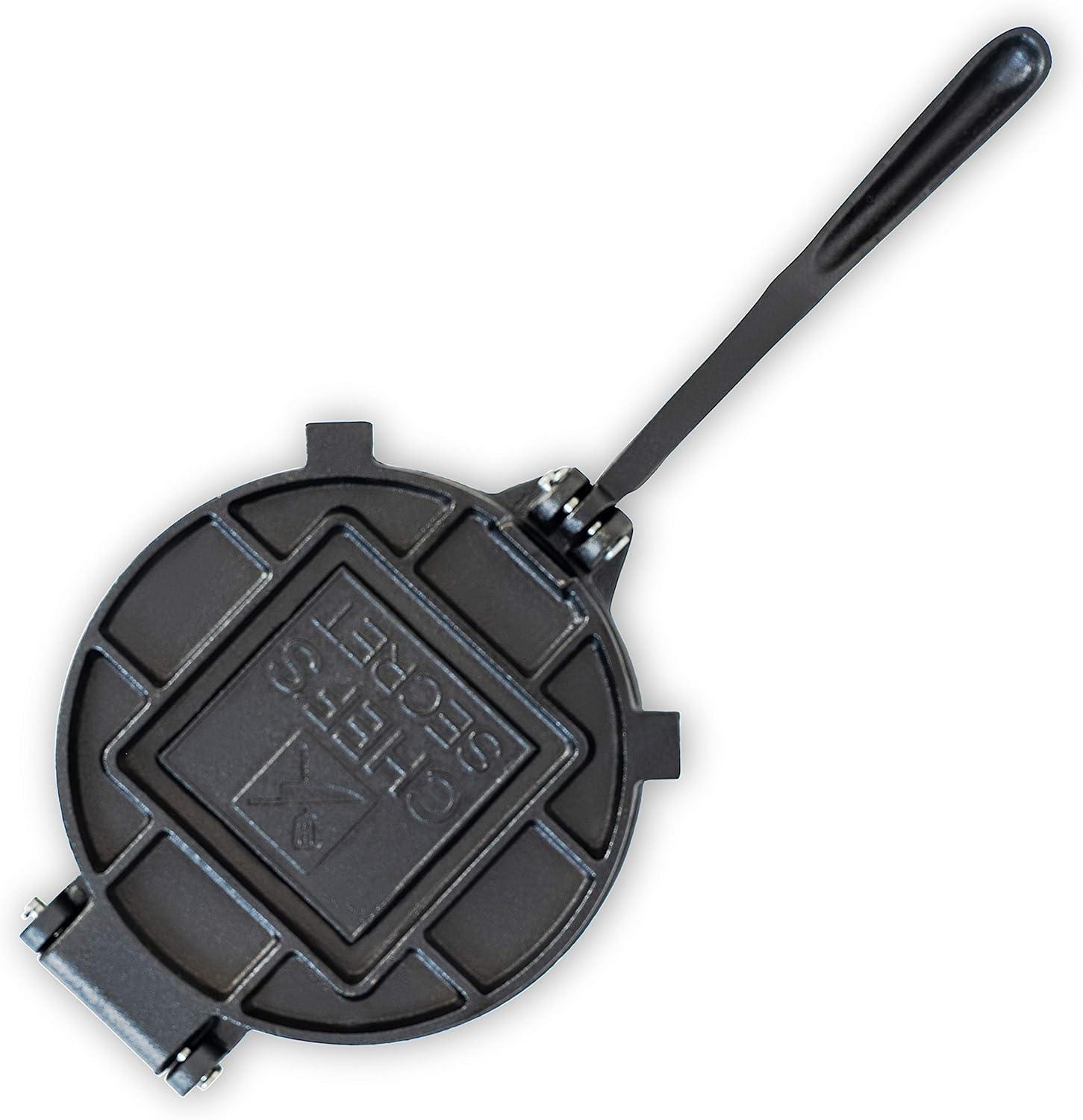 Chef's Secret 8 Inch Cast Iron Tortilla Press