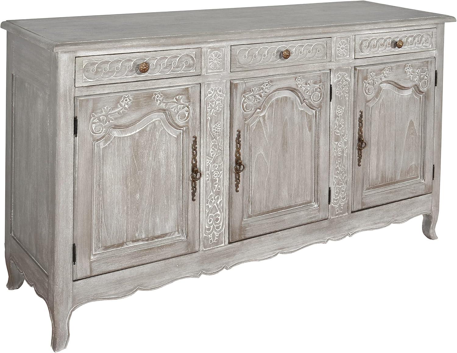 AFD Home French Country Buffet - Mystique Gray