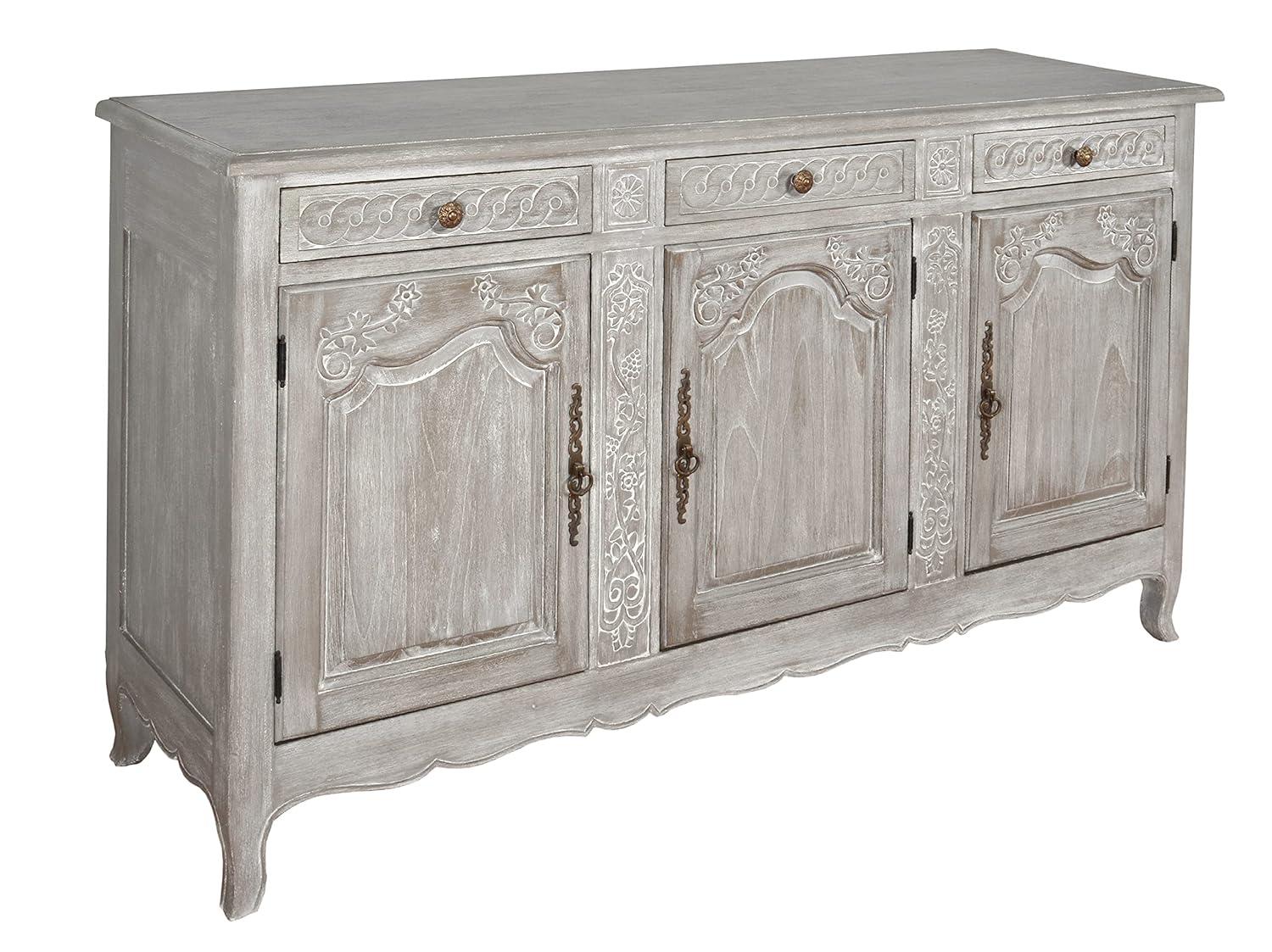 AFD Home French Country Buffet - Mystique Gray
