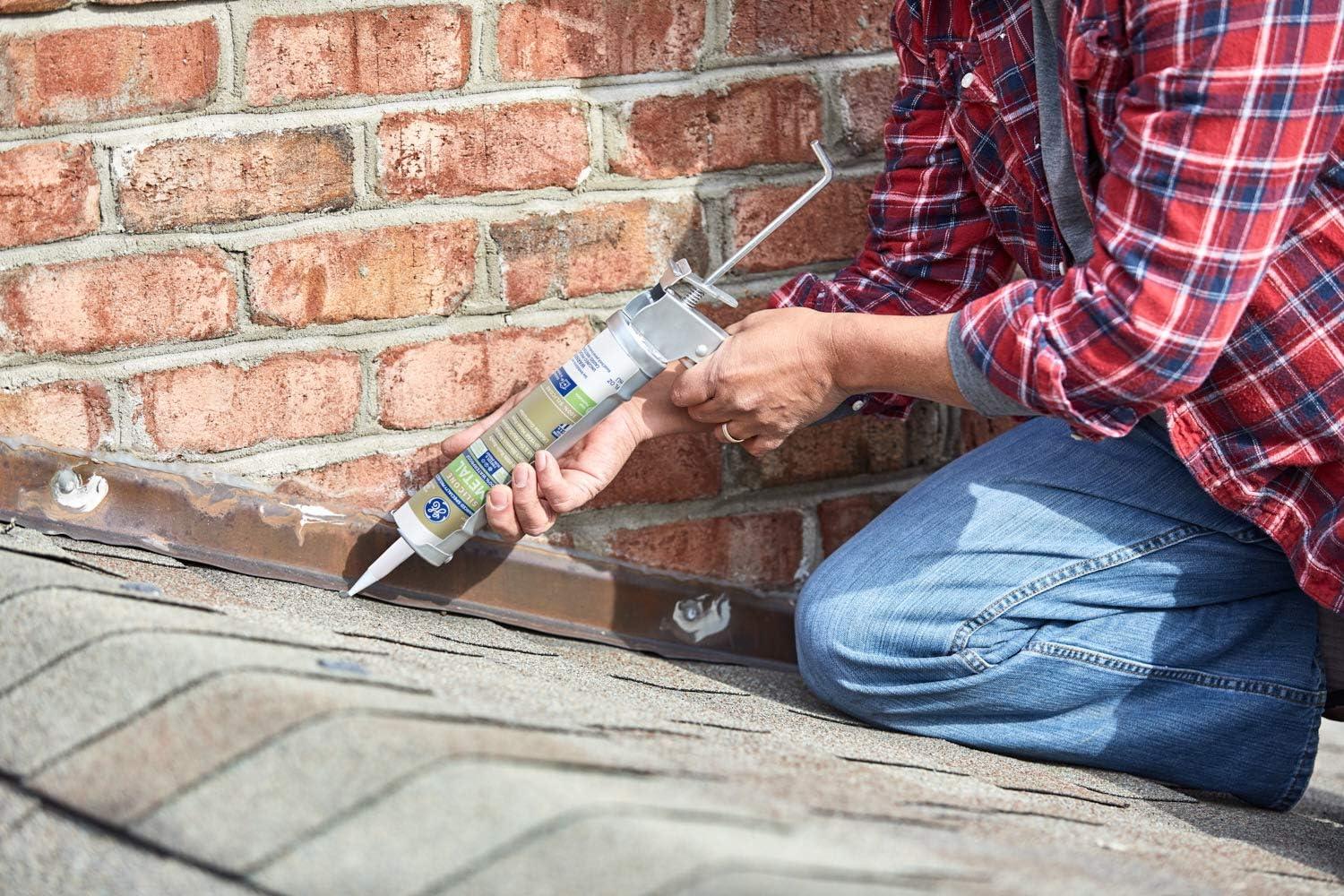 Ge Sealant,10.1 oz.,Alum and Metal 2816710