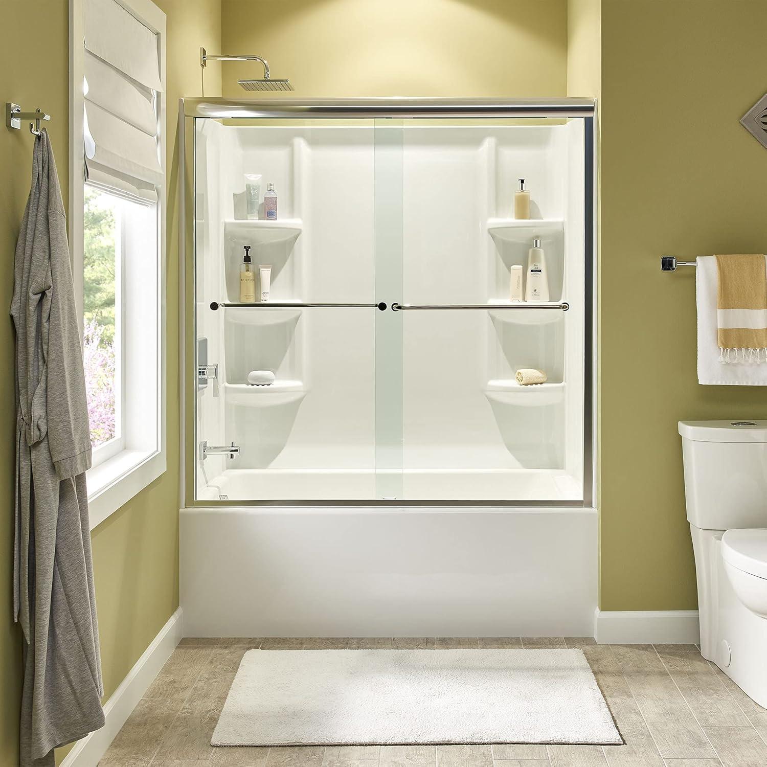 Studio 60'' x 32'' Alcove / Tile In Soaking Acrylic Bathtub