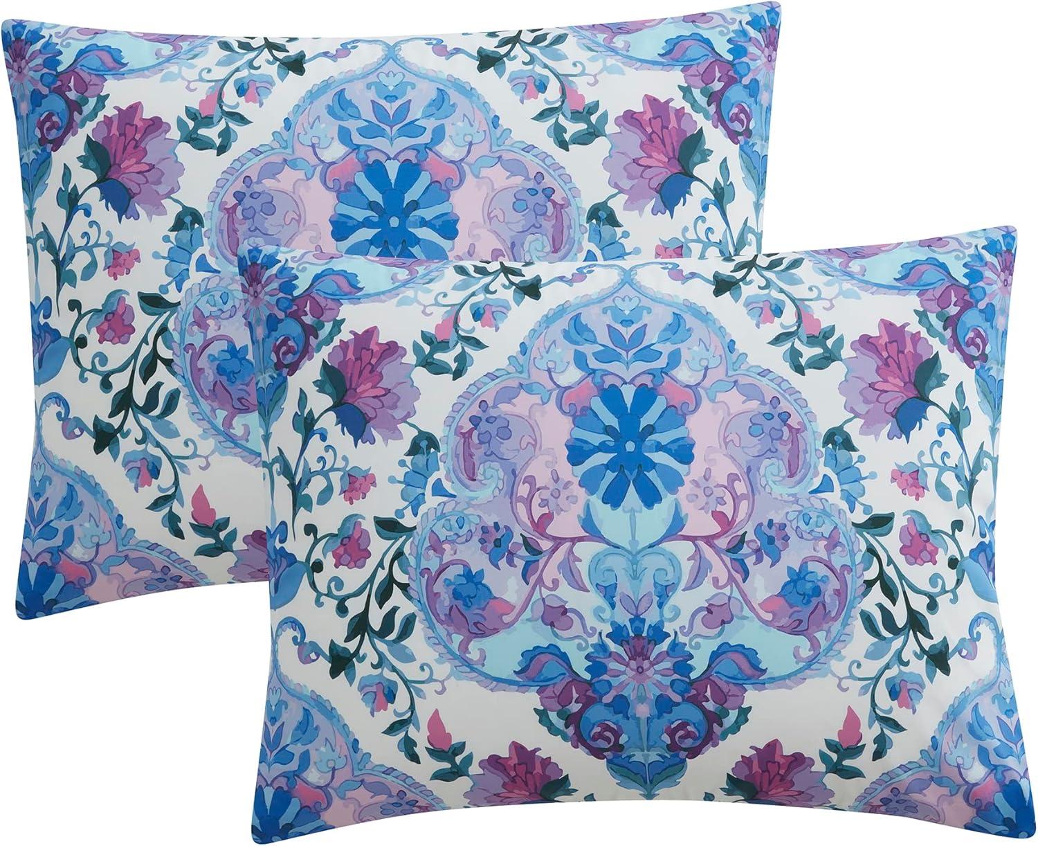 7pc Juliette Floral Printed Comforter Set - Queen
