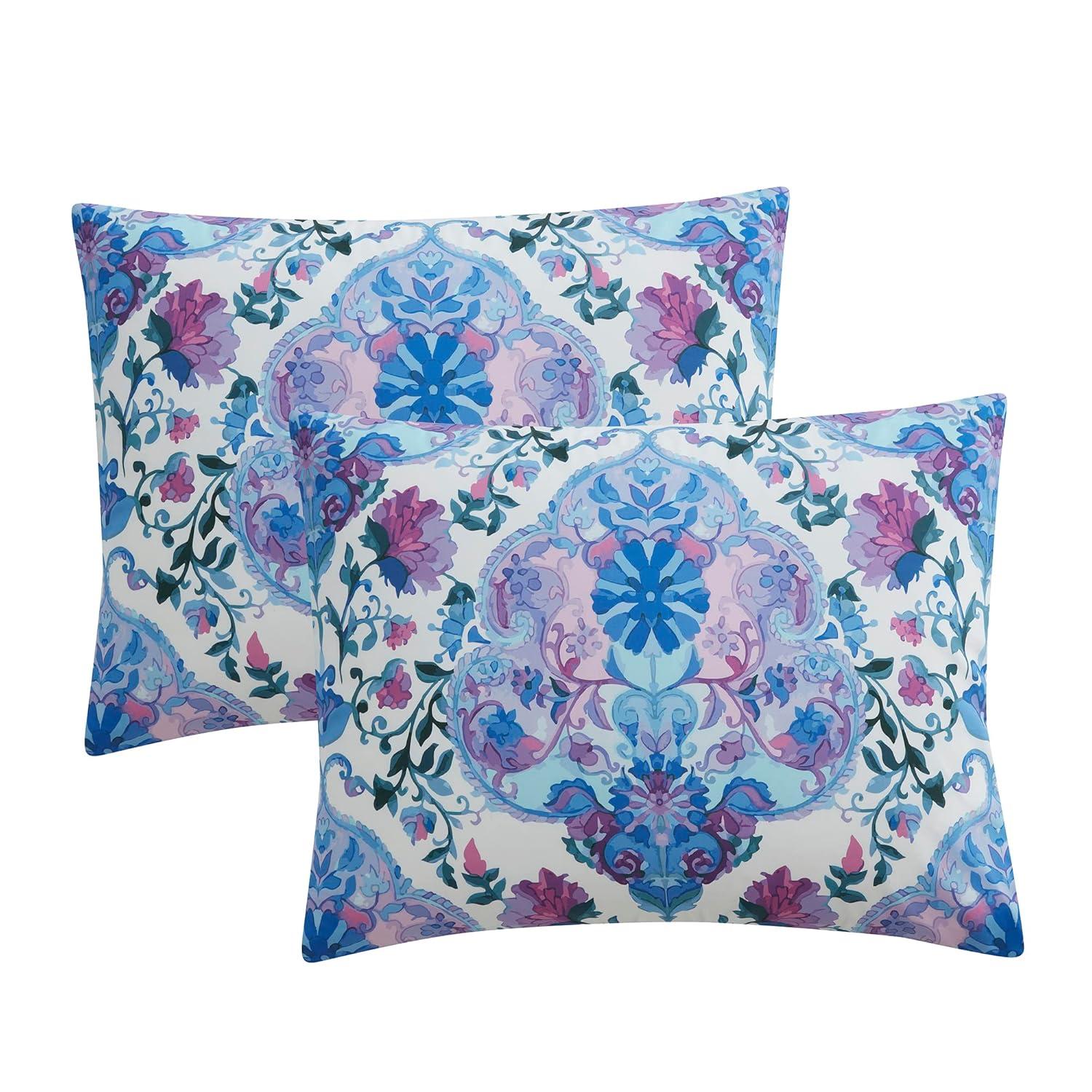 7pc Juliette Floral Printed Comforter Set - Queen