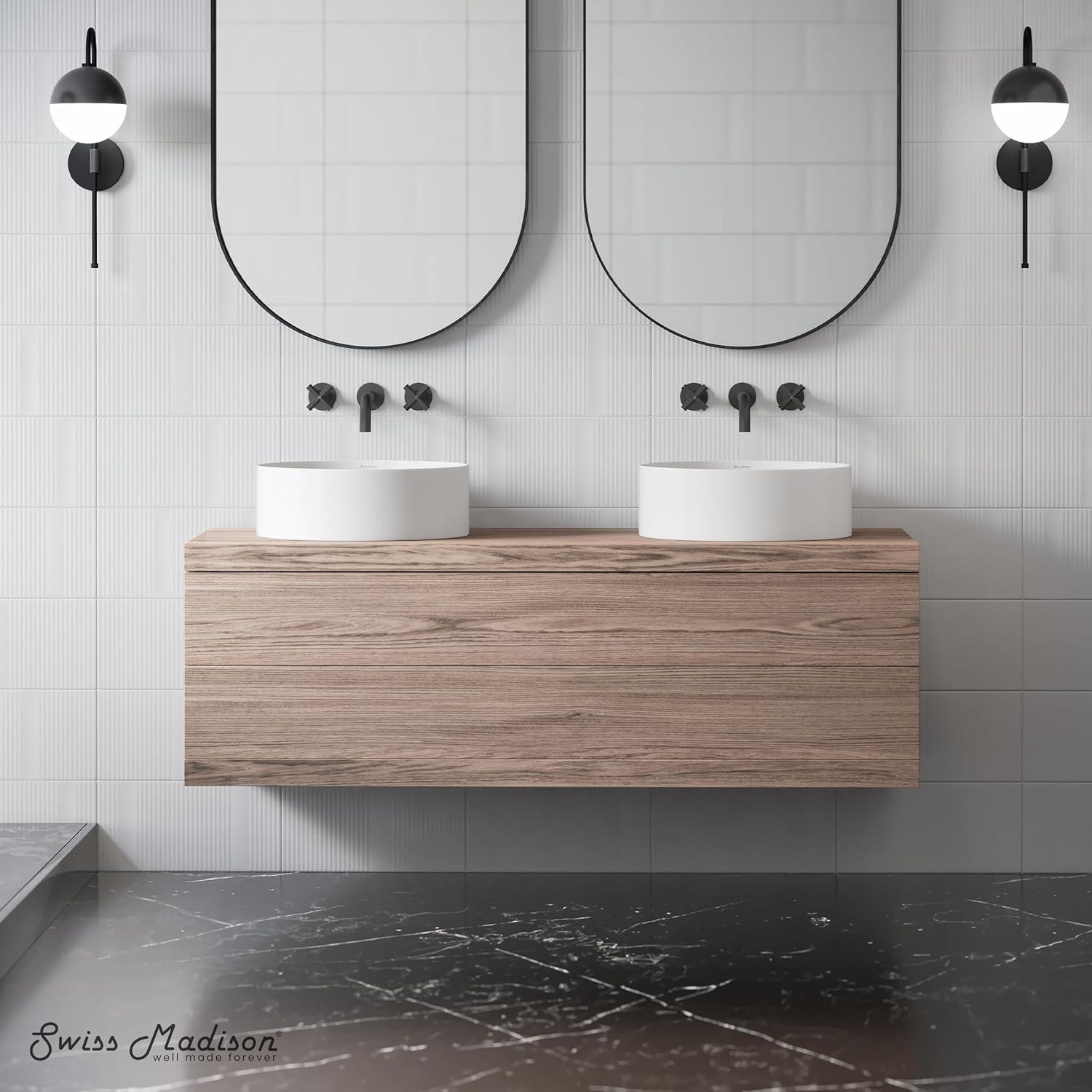 Beau 16.5" Round Vessel Bathroom Sink