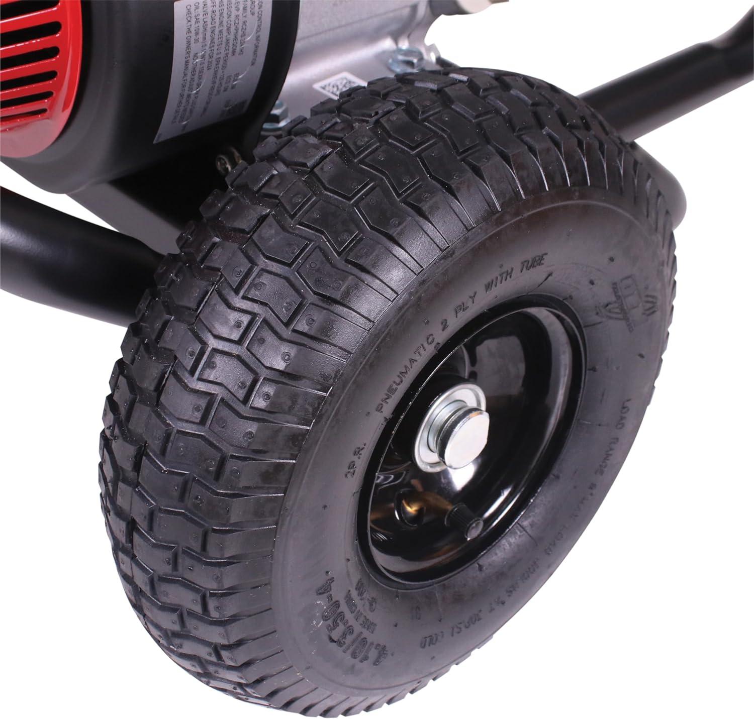 3400 Psi at 2.5 GPM with OEM Technologies™ Axial Cam Pump Cold Water Gas Pressure Washer