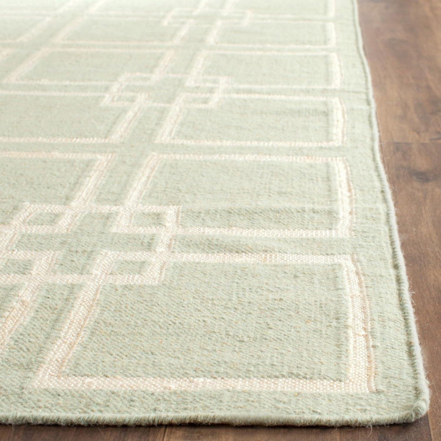 Flatweave Geometric Rug