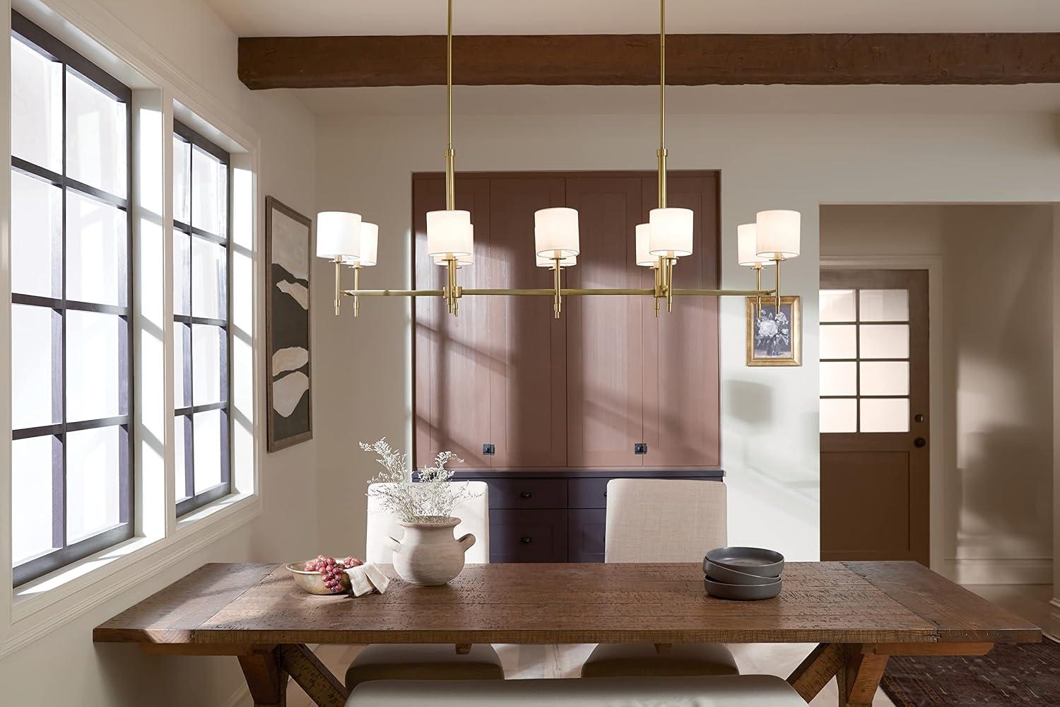 Kichler Lighting Ali 10 - Light Chandelier in  Brushed Natural Brass
