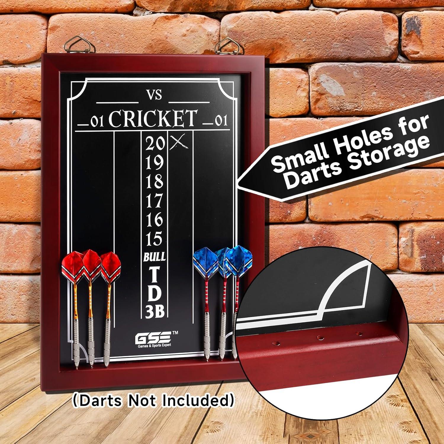 GSE Large Chalk Dart Scoreboard with Chalks