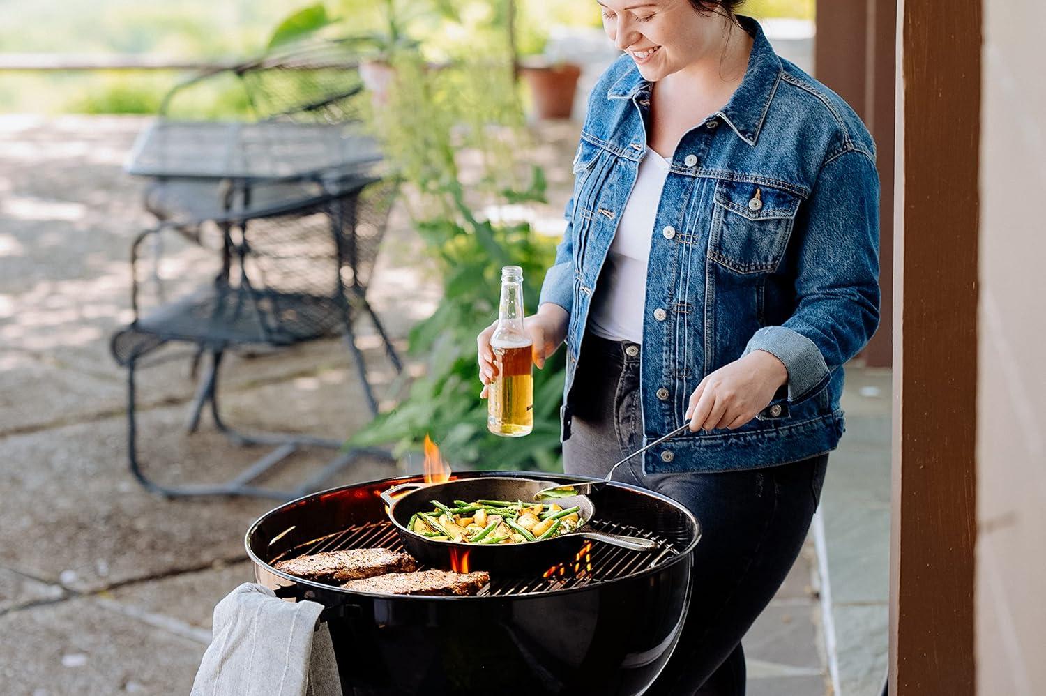 Lodge Cast Iron 3 Piece Seasoned Skillet Set