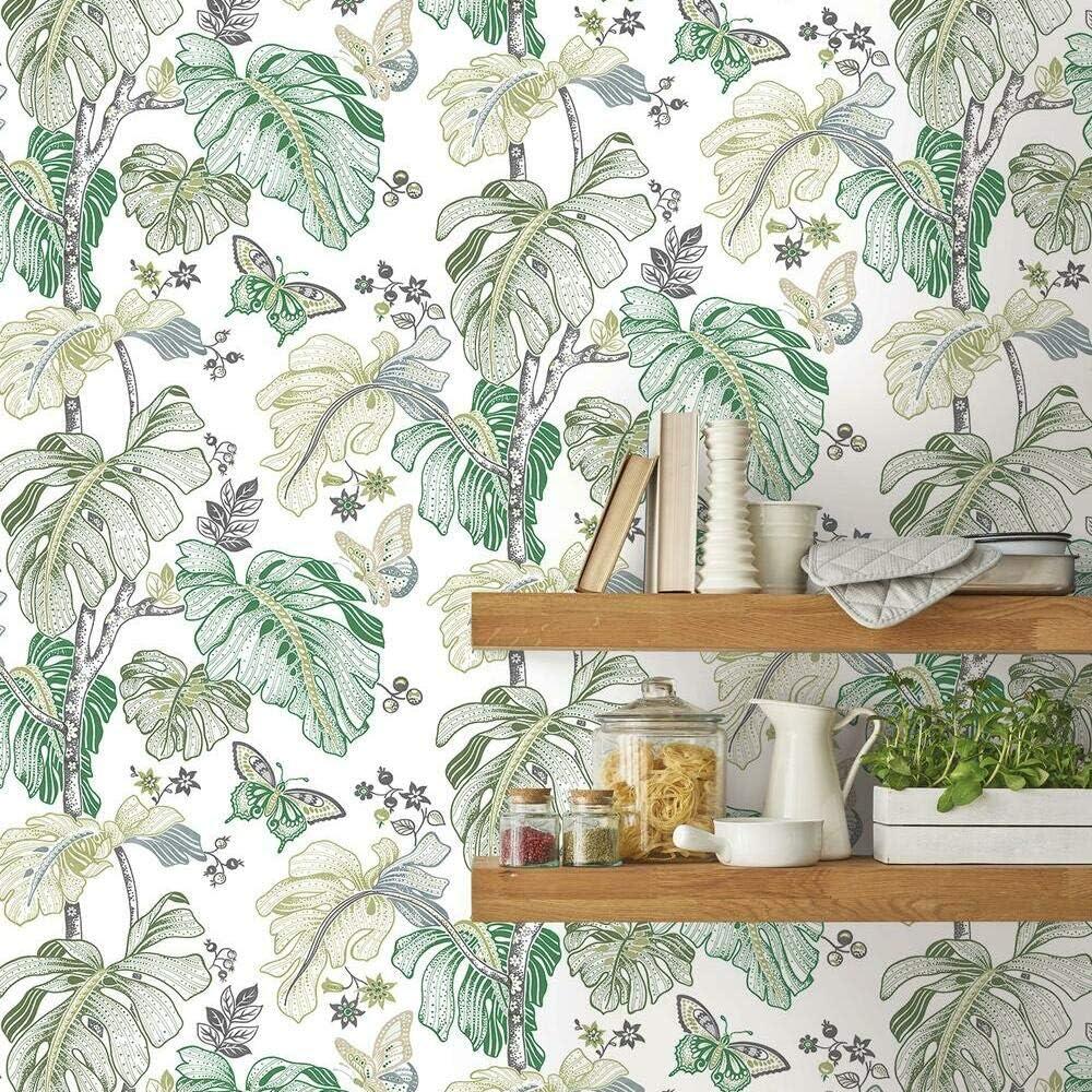 Boho Palm Peel and Stick Wallpaper