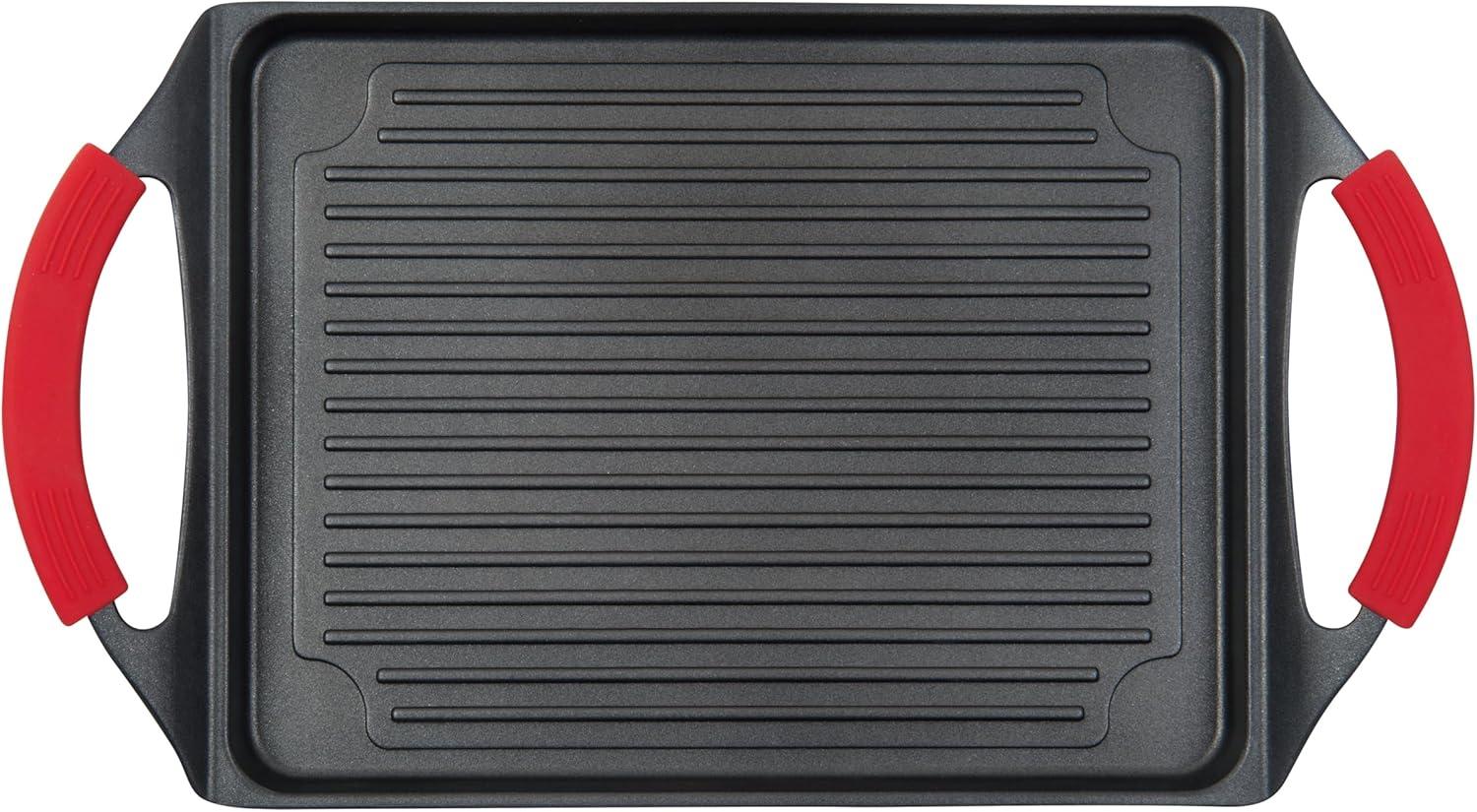 10.8'' Non-Stick Aluminum Grill Pan / Griddle Set