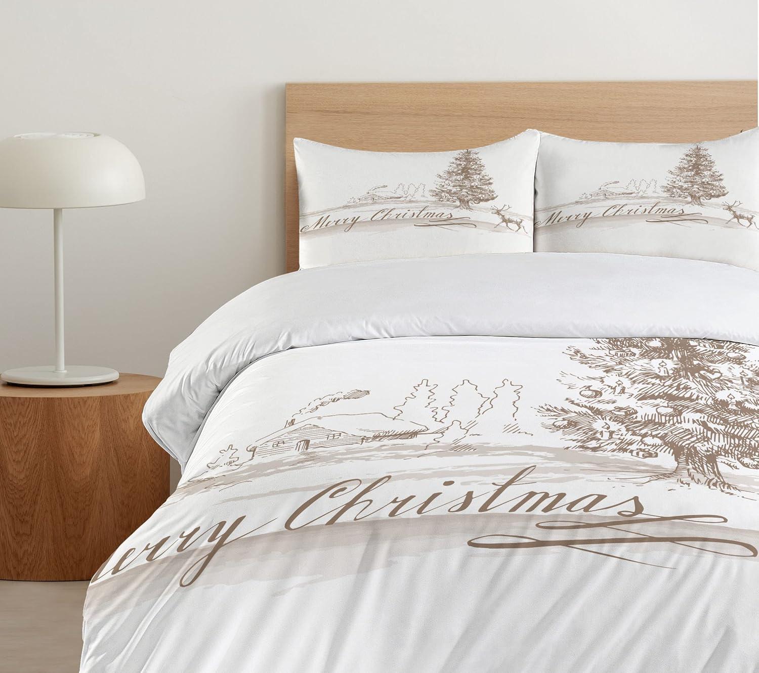 Christmas Modern & Contemporary Duvet Cover Set